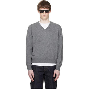 毛衣 男士 灰色 Knit Neck Entire Studios