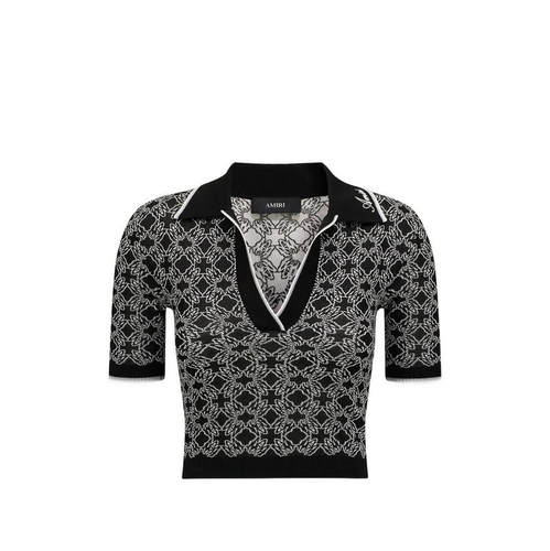 Amiri 埃米尔 女士 FW26 T恤 Amiri and Polos 黑色