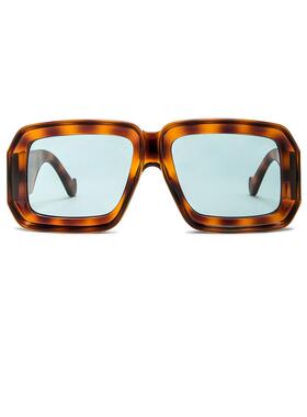 Loewe 女士 CO 太阳镜 x Paula's Ibiza 玳瑁纹板材方框太阳镜