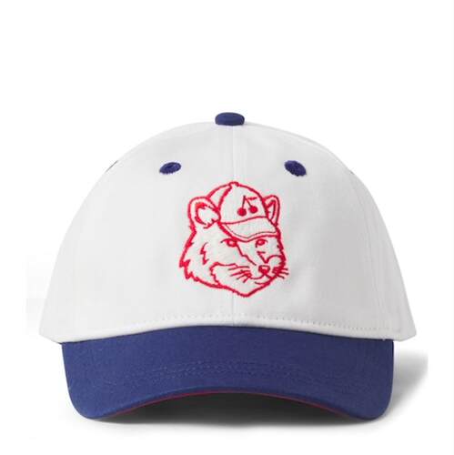Bonpoint 中性（儿童） 棒球帽 x Maison Kitsuné Arnold 棉童装