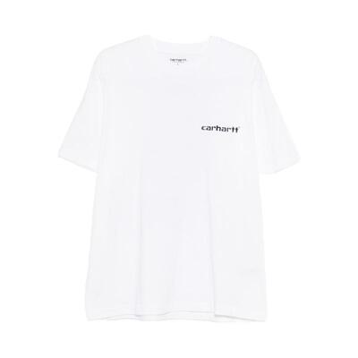 Carhartt WIP 卡哈特 男士 T恤 CARHARTT WIP PRE and Polos 白色