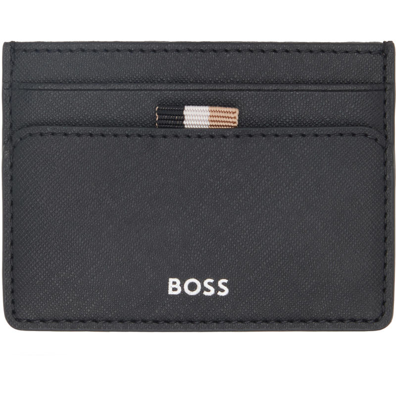 HUGO BOSS雨果博斯 男士 卡包 黑色卡包