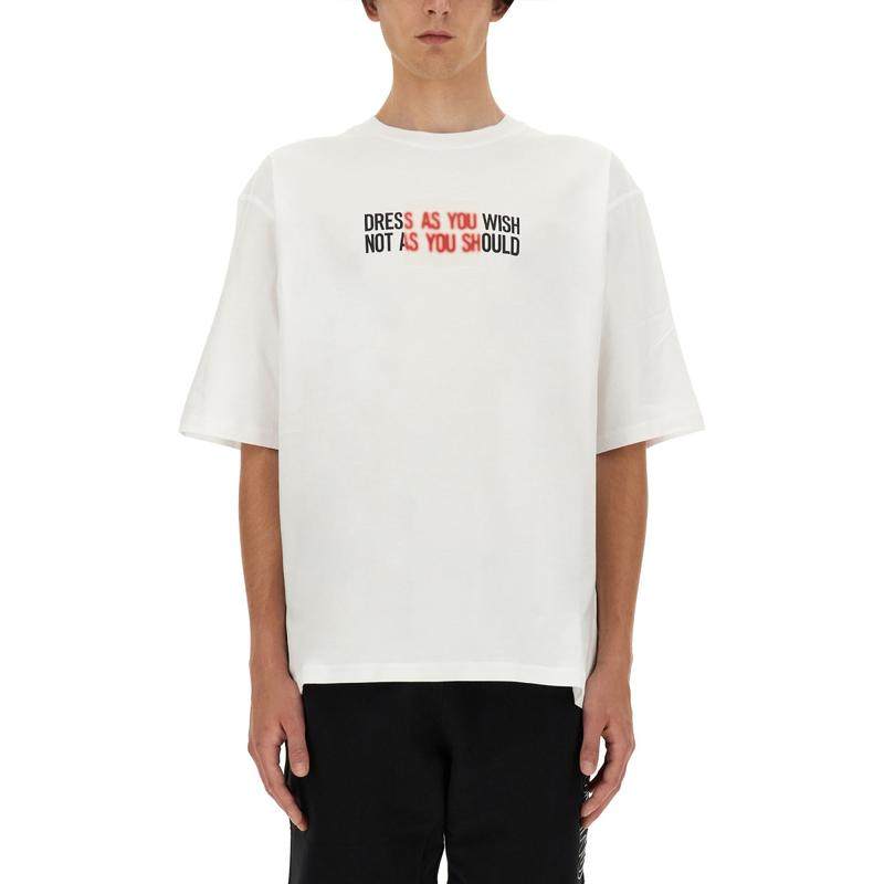 Moschino 男士 FW24 T恤 带LogoT恤