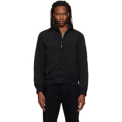 C.P. Company 男士 FW26 夹克 黑色 Nycra-R Padded 飞行员