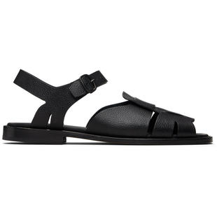 Hereu 男士 凉鞋 黑色 Roca 2 Grainy Veg Tanned