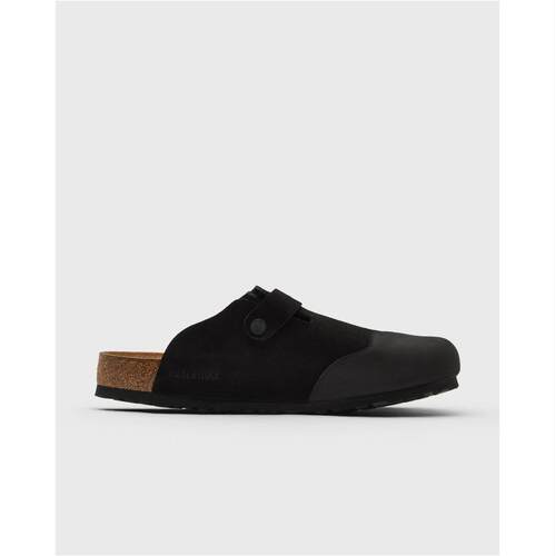 Birkenstock 勃肯 男士 FW26 鞋靴 Boston LEVE PU 鞋头黑色