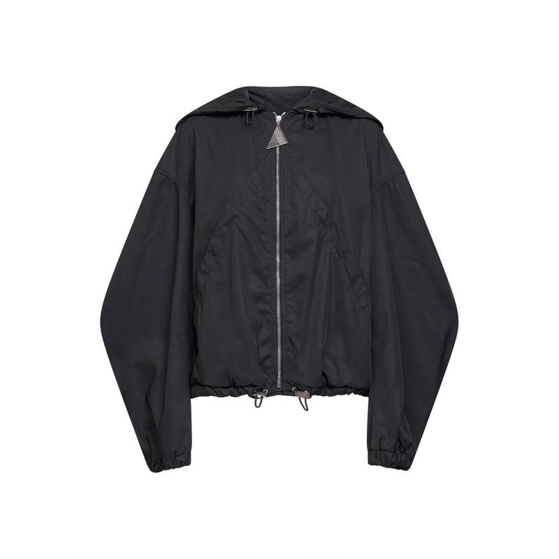 The Attico 女士 SS26 夹克 Attico 拉鍊連帽夾克