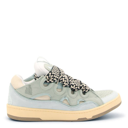 Lanvin 浪凡 女士 FW26 运动鞋 PALE CURB 蓝色绒面革