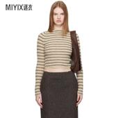 Neck Shetland 女款 Auralee Rib 驼色 Cashmere Boat Wool Knit