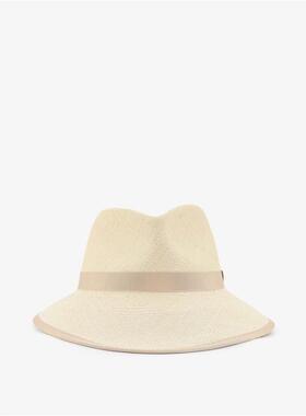 Max Mara 麦斯玛拉 女士 SS26 草编帽 MXADOLMEN 编织罗缎带子