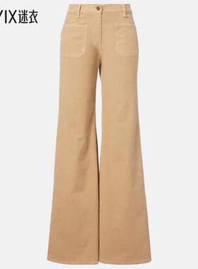 Nili Lotan 女款Florence 灯芯绒阔腿裤 迷衣时尚