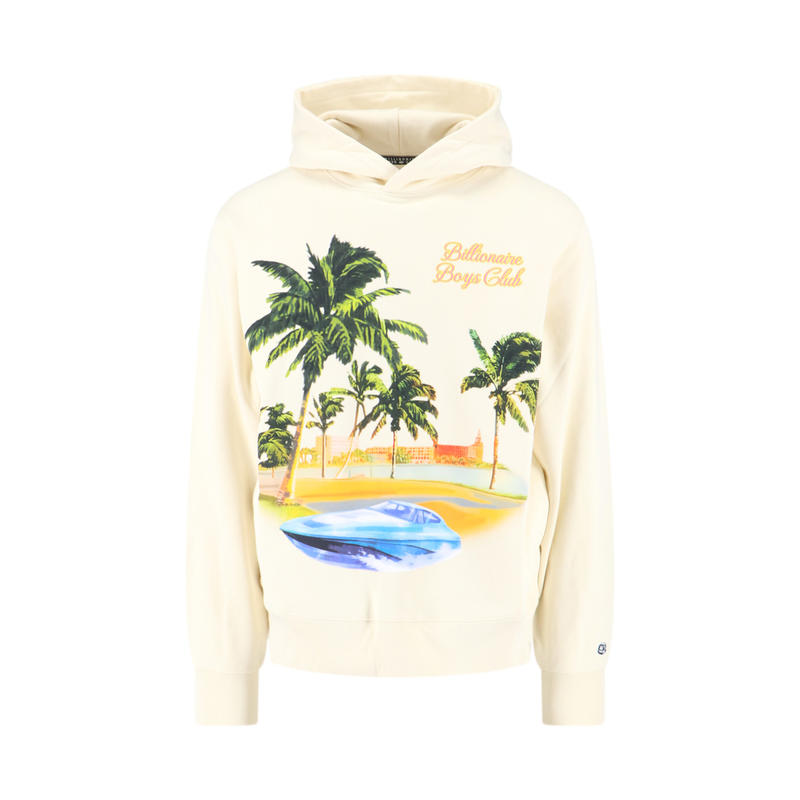 Billionaire Boys Club 男士 FW25 卫衣 Billionaire 白色毛线衫