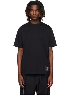 Y-3 中性（成人） T恤 黑色 Mercedes-AMG F1 联名 Logo Stack