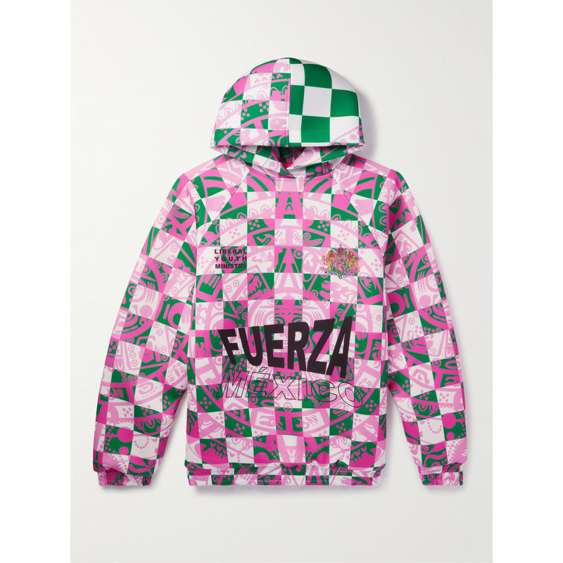 Liberal Youth Ministry 男士 SS23 卫衣 印花针织连帽衫