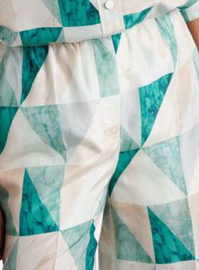 Joseph 约瑟夫 女士 长裤 Thoresby 印花真丝阔腿裤