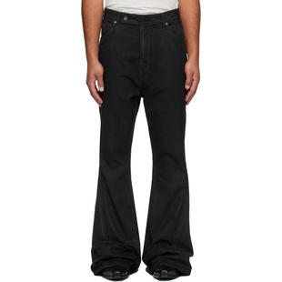 男士 牛仔长裤 牛仔裤 BLEV Varet SENT Waxed DET 黑色