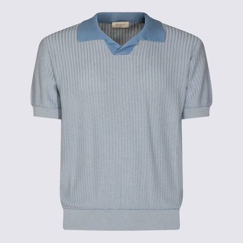 Piacenza Cashmere 男士 POLO衫 皮亚琴察羊绒纹理针织 Polo 衫