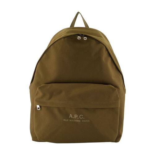 A.P.C. 男士 FW26 双肩包 BACKSTAGE 合成树脂卡其色背包
