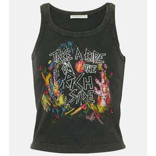 Alessandra Rich 亚历山德拉.瑞秋 女士 背心 印花棉质针织上衣