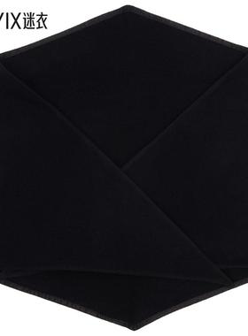 RIER 男款黑色 Losange 围巾 迷衣时尚