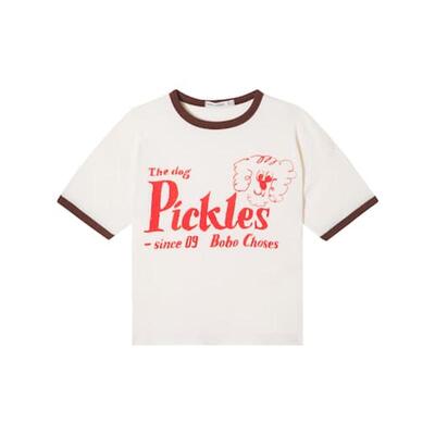 Bobo Choses 男童 T恤 Pickles 小狗棉质针织童装