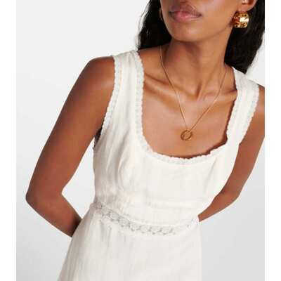 RIXO 女士 短款连衣裙 Ronan 蕾丝边迷你连衣裙