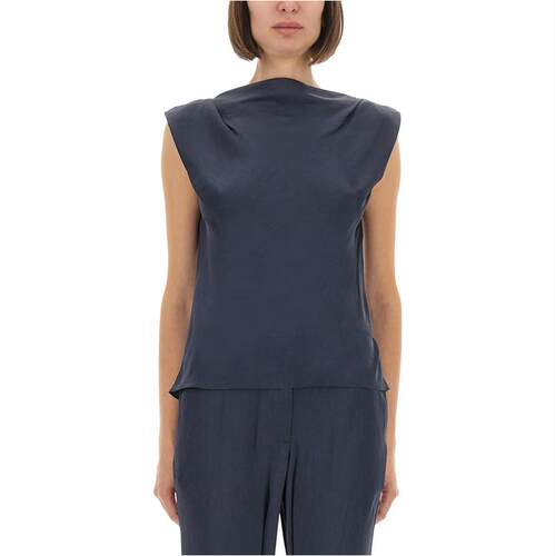 Theory 思睿 女士 FW25 上衣 TOPS. 缎面