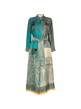 Pierre-Louis Mascia 女士 SS26 连衣裙 印花真丝