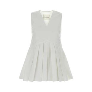 Sander 上衣 吉尔·桑达 SS26 褶裥府绸 女士 Jil