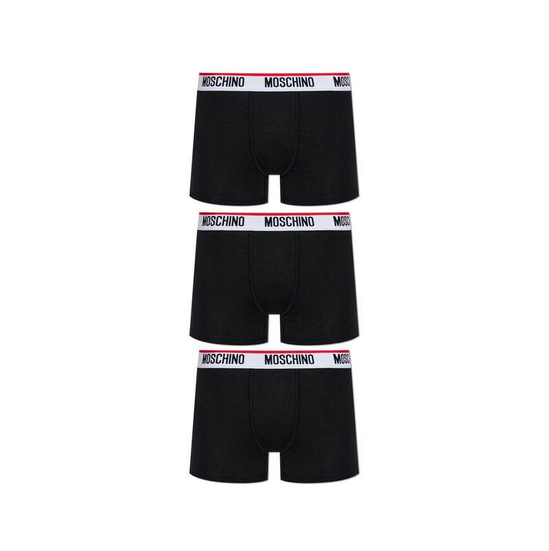 Moschino 莫斯奇诺 男士 FW26 Logo 腰带平角内裤