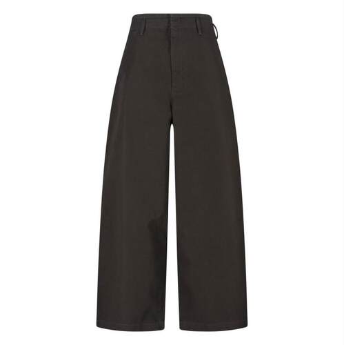 Lemaire 勒梅尔 女士 SS26 长裤 棕色 Large Chino