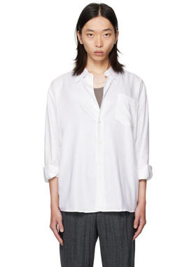 Our Legacy 男士 衬衫 白色 Beyond 衬衫