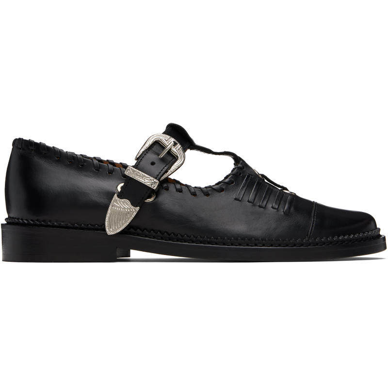 Toga 男士 乐福鞋 黑色乐福鞋