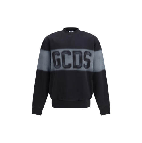 GCDS 男士 FW26 卫衣 SPRAY 徽标圆领