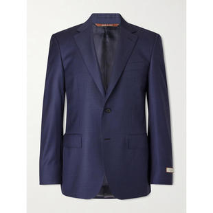 SS26 男士 西装 外套 羊毛 Canali Puppytooth 康钠丽