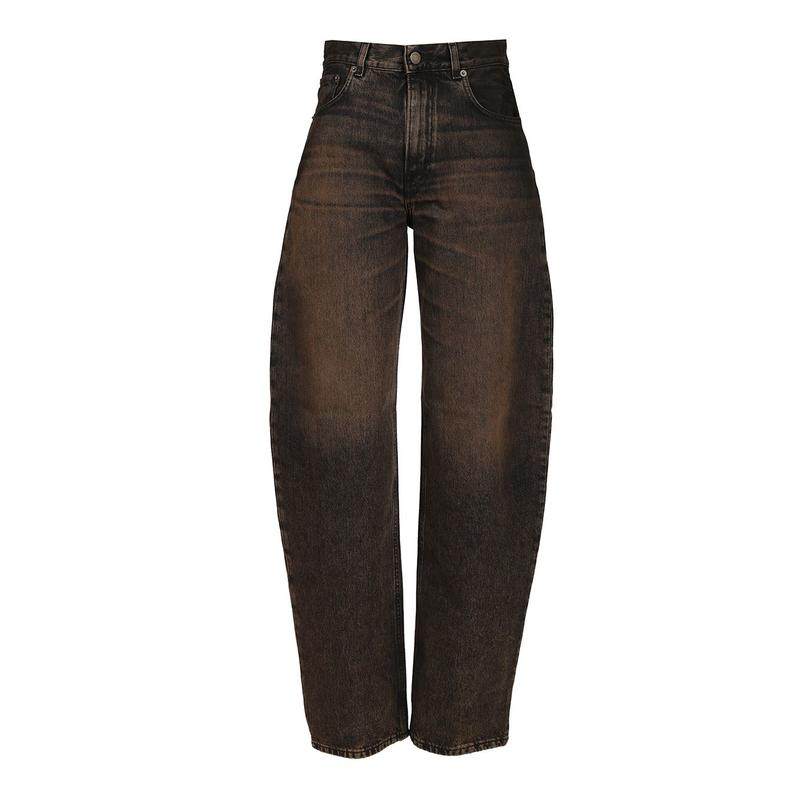 Haikure 女士 FW25 牛仔长裤 Bibi 寬牛仔褲