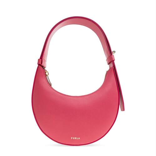 Furla 芙拉 女士 SS26 单肩包 Furla Delizia 徽标印花迷你