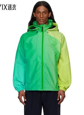 Dime MTL 男款绿色 Gradient Windbreaker 夹克 迷衣时尚