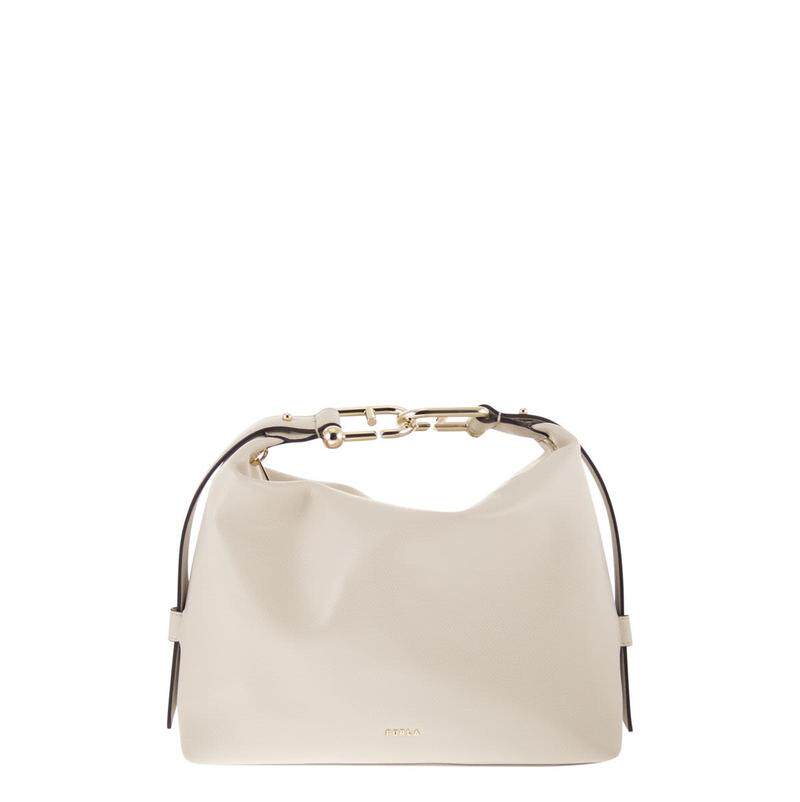 Furla 芙拉 女士 SS26 手提包 白色皮革包包