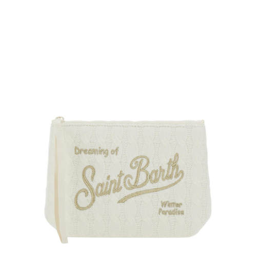 MC2 Saint Barth 婴儿 手拿包 tricot for 白色棉女生小包童装