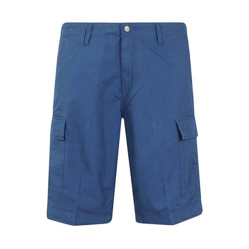 Carhartt WIP 卡哈特 男士 SS24 短裤 徽标贴片及膝工装