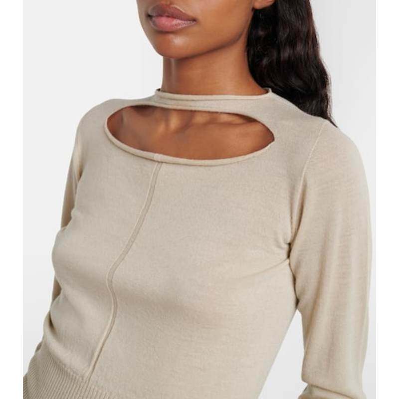 Rick Owens 女士 毛衣 剪口初剪羊毛上衣,女装/女士精品,毛针织衫,淘宝优惠券,粉丝福利购,淘宝优惠卷