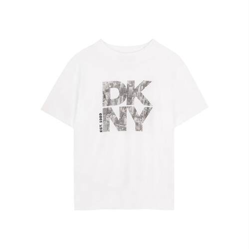 DKNY 唐可娜儿 中性（儿童） SS26 T恤 CON STAMPA 童装