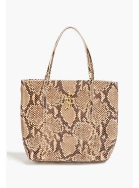 Rejina Pyo 女士 手提包 Lucy 蛇纹皮革手提包