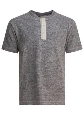 Buzz Rickson's 男士 秋冬新品 T恤 棉质纽扣T恤