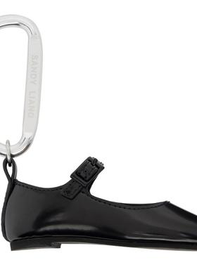 Sandy Liang 女士 钥匙扣 黑色 Mary Jane Pointe 包饰