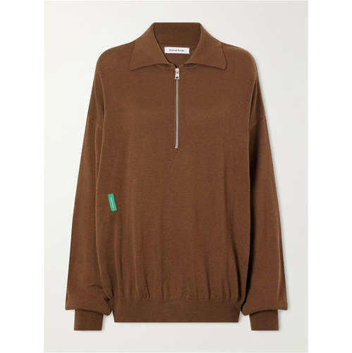District Vision 女士 FW26 POLO衫 美利奴羊毛运动衫