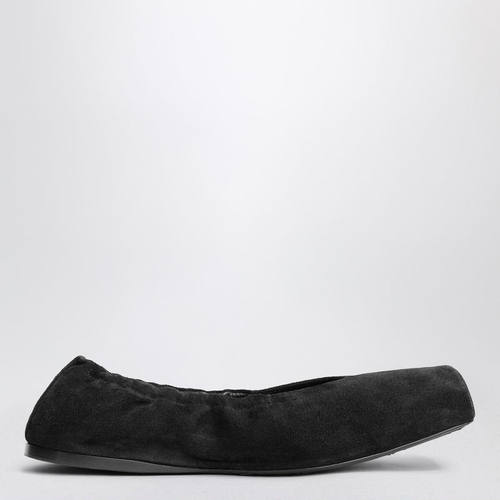 Alaïa 阿莱亚 女士 FW25 芭蕾鞋 TWOTONE 方头棕色芭蕾平底鞋