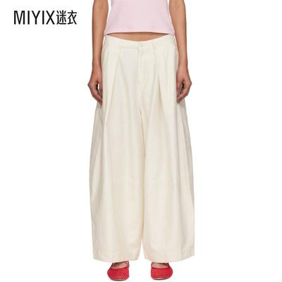 YMC 女款灰白色 Deadbeat 长裤 迷衣时尚