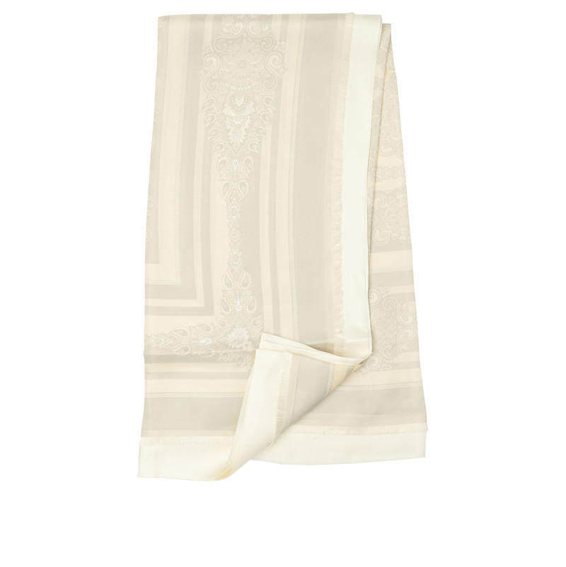 Etro 艾绰 女士 SS25 围巾 白色真丝
